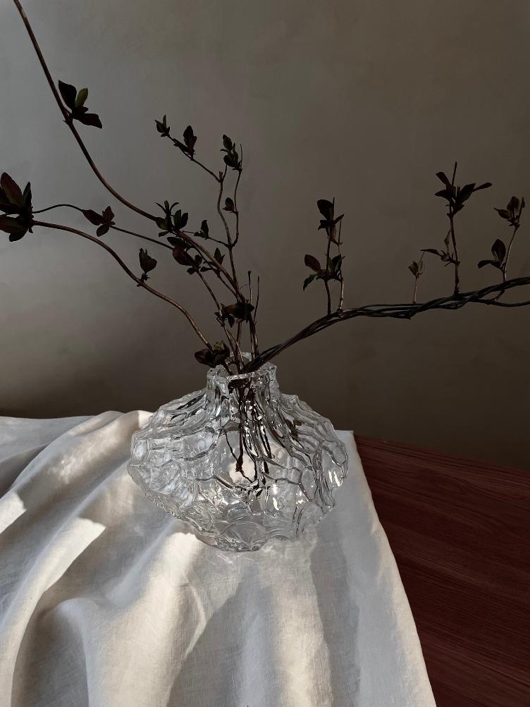 CANYON VASE CLEAR LARGE - 3