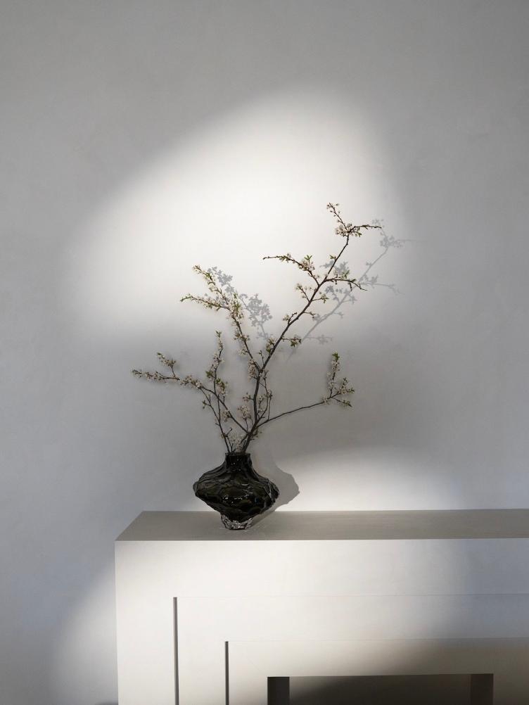 CANYON VASE SMOKE LARGE - 1