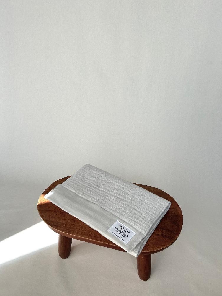 INNER PILE HAND TOWEL WHITE - 0