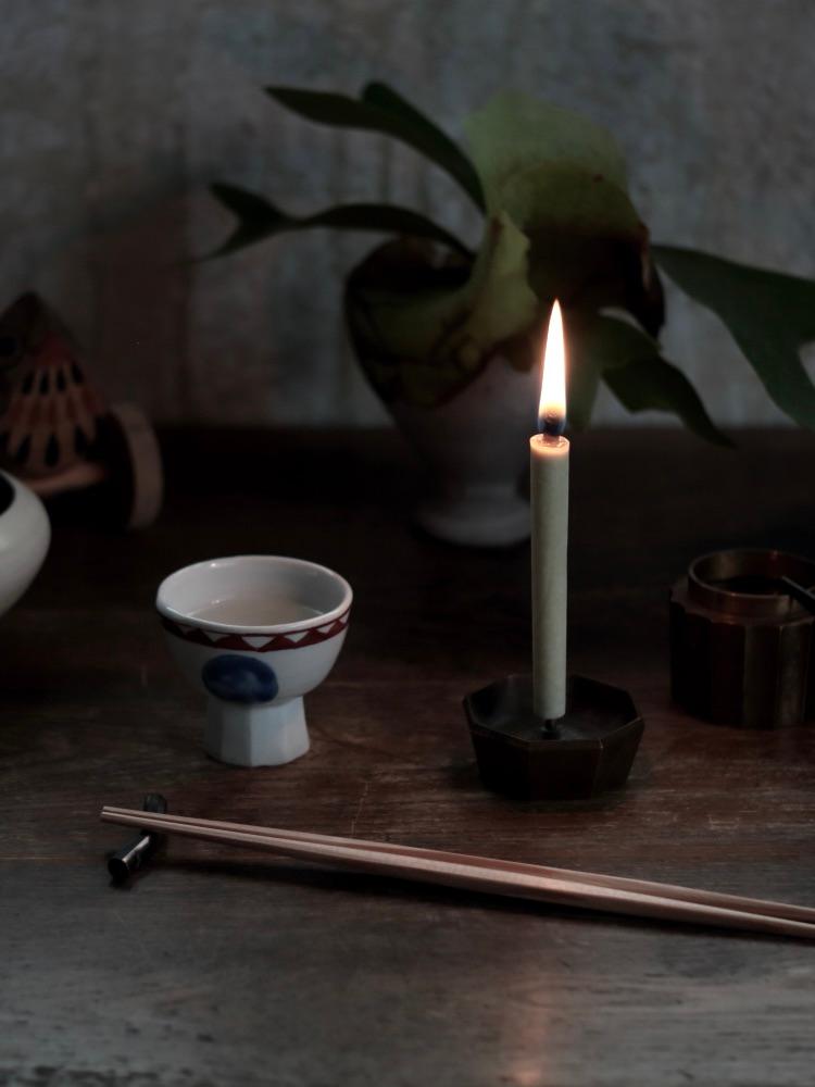 SET OF SUMAC CANDLES NO. 2 - 1