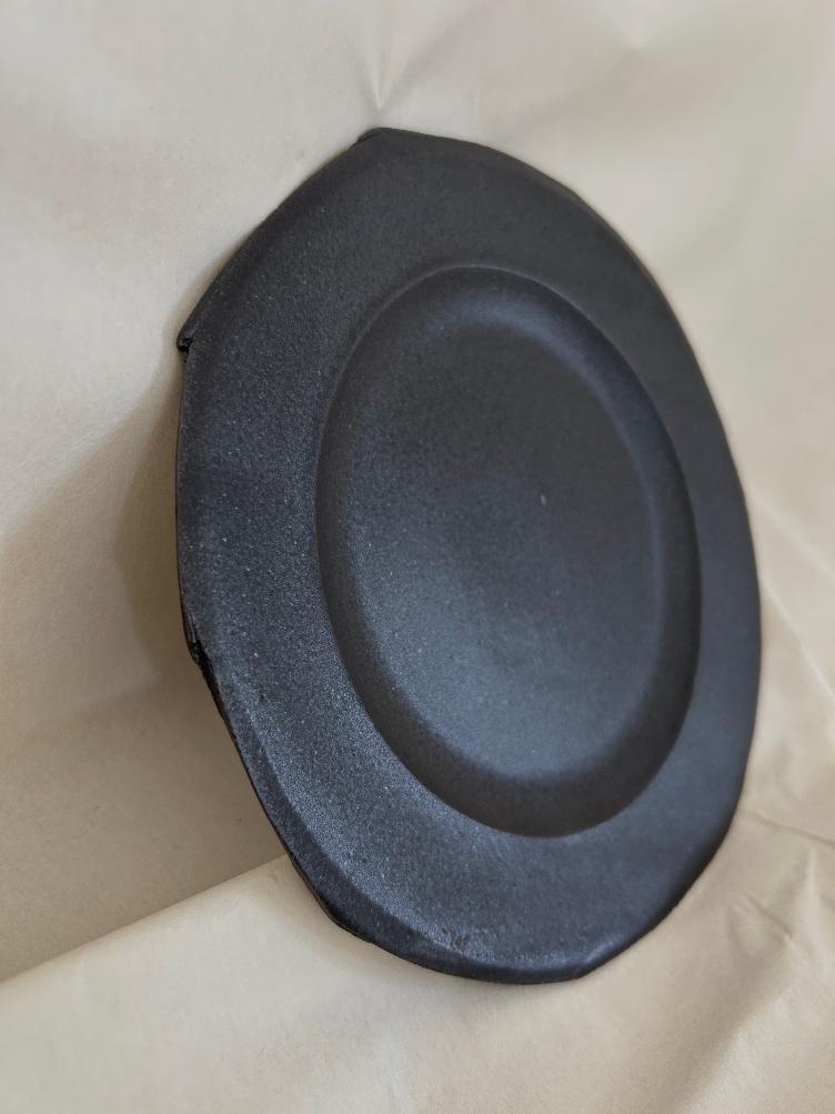 SMALL PLATE BLACK