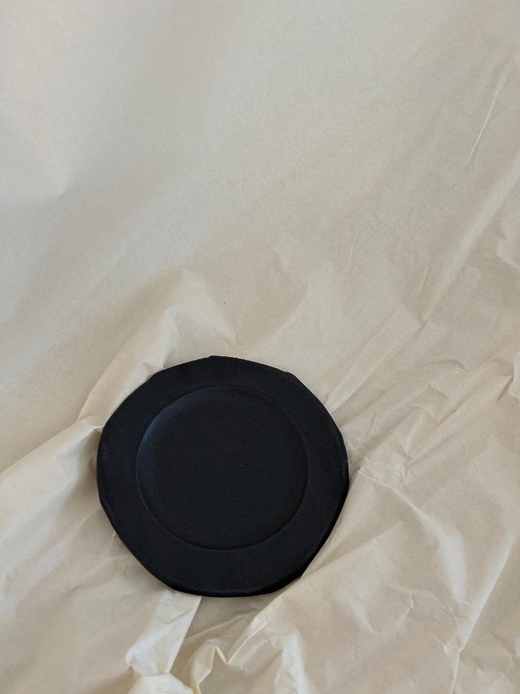 SMALL PLATE BLACK - 1